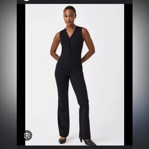 Spanx Black Sleeveless Jumpsuit - worn once!